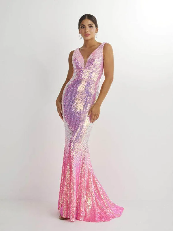 satin prom dressesStudio 17 - 12885 Sleeveless Prom Dresses