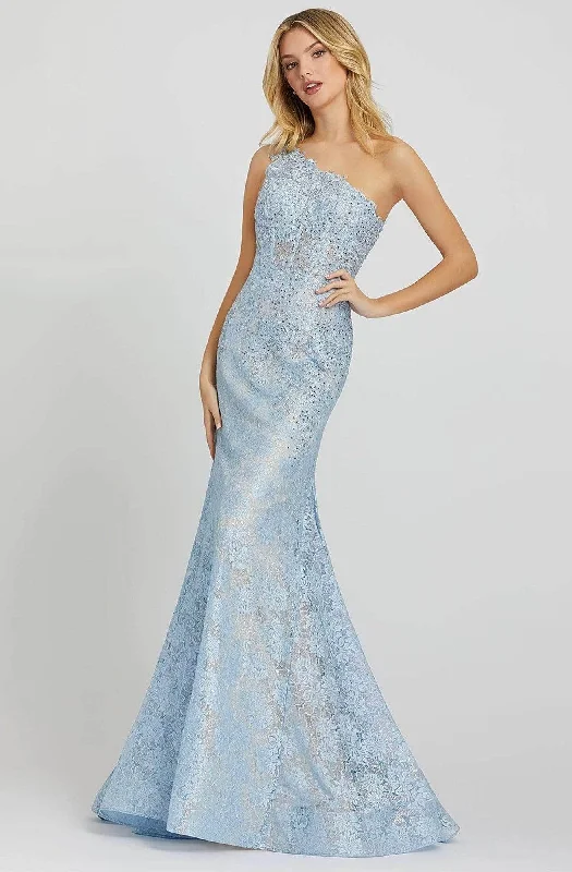 prom dresses for summerMac Duggal Prom - 48910M One Shoulder Mermaid Gown