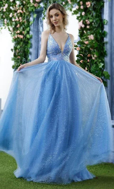 Formal Dress for Garden Party ThemesJ'Adore Dresses J22042 - Beaded Bodice Tulle Ballgown