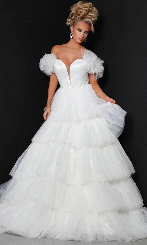 Formal Dress for Historical ReenactmentsJohnathan Kayne 2522 - Sweetheart Ruffled Ballgown