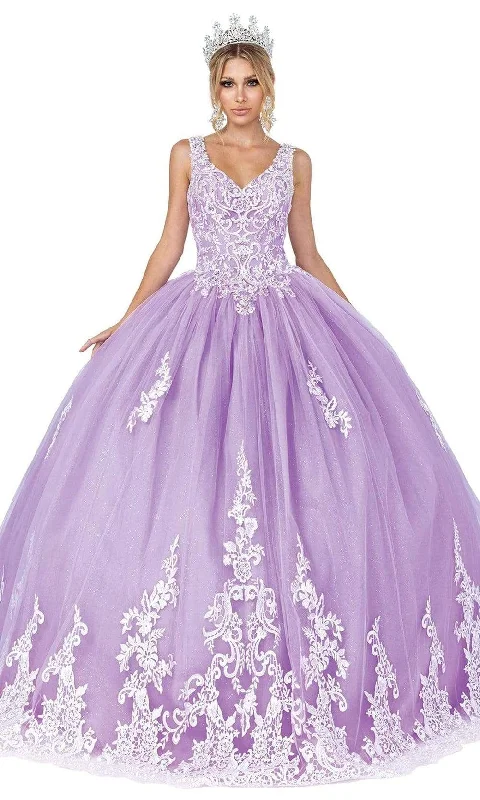 Formal Dress for Ballet PerformancesDancing Queen - 1608 Floral Lace Ballgown