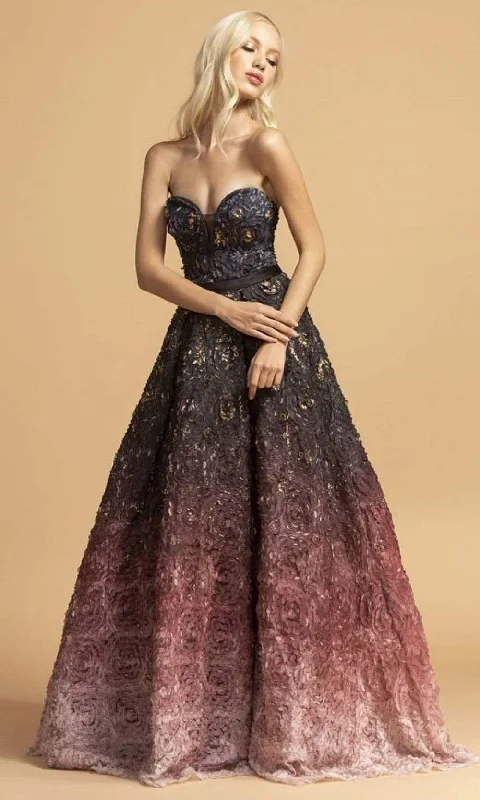 Formal Dress for Day WeddingsTrevi Collection - L2188 Plunging Sweetheart Ball Gown