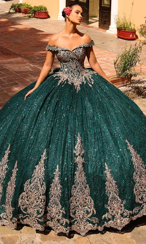 Formal Dress Trends 2023Amarra 54324 - Embroidered Off-Shoulder Ballgown