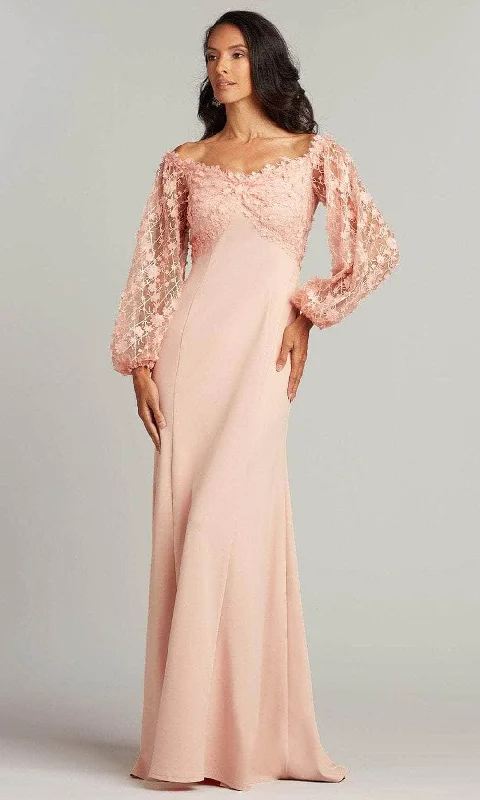 Formal Dress Trends 2023Tadashi Shoji BFP22044L - Nellie Floral Applique Gown