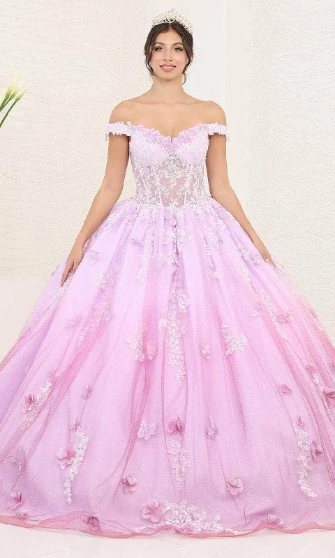 Formal Dress for PromsMay Queen LK254 - Ombre Ballgown