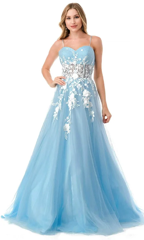 Formal Dress for Business EventsAspeed Design L2778B - Sleeveless Sweetheart Neckline Ballgown