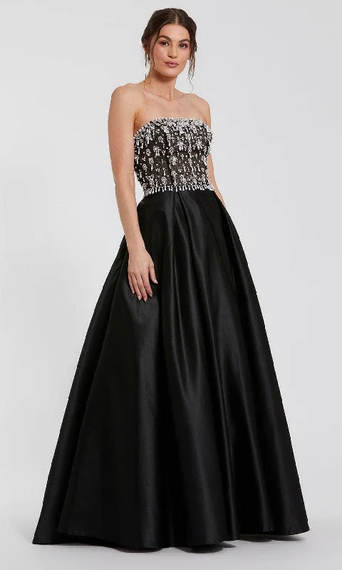 Formal Dress for Winter Formal EventsMac Duggal 2225 - Strapless Embellished Ballgown