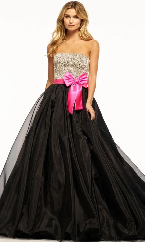 Formal Dress Rental ServicesSherri Hill 55956 - Strapless Bow Accent Ballgown