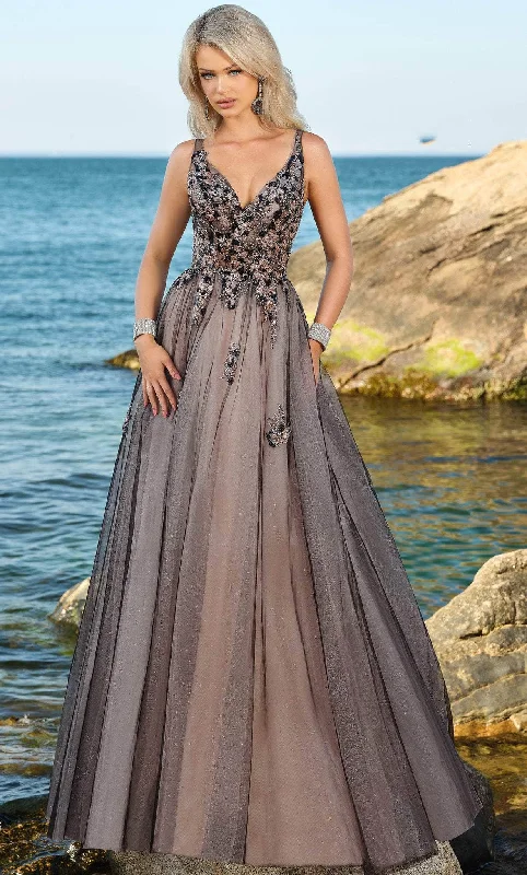 Formal Dress for Talent ShowsBlush by Alexia Designs 5879 - Beaded Tulle Semi-Ballgown