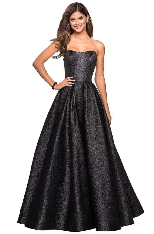 Formal Dress for Religious CeremoniesLa Femme - 27280 Sweetheart Fitted Pleated Ballgown