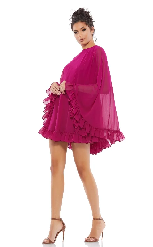 Ruffle DressMac Duggal 55407 Dress