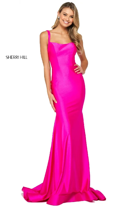 Glitter DressSherri Hill 53906 Dress